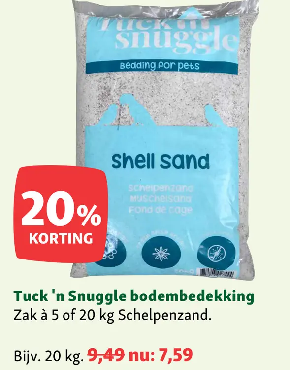 Aanbieding: Tuck 'n Snuggle bodembedekking