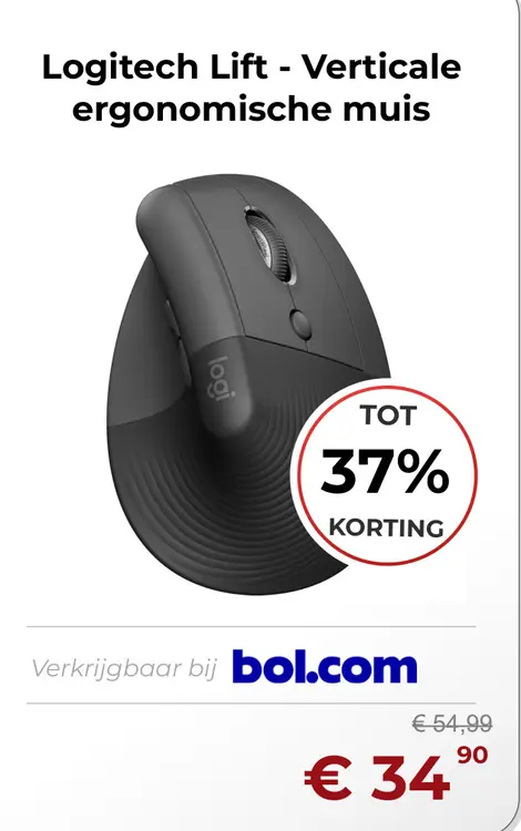 Aanbieding: Lift - Verticale ergonomische muis