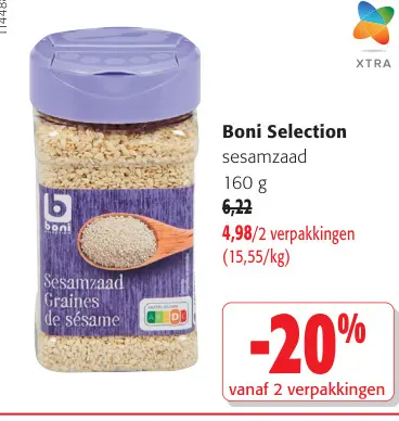 Promotie: Sesamzaad