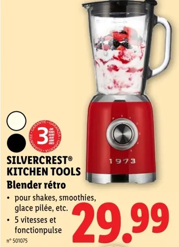 Offre: Blender rétro