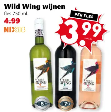 Aanbieding: Wild Wing wijnen