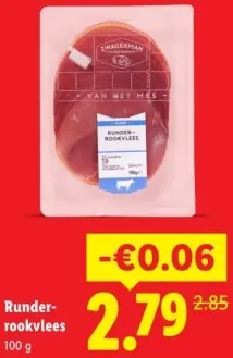 Aanbieding: Zwagerman Runder-rookvlees