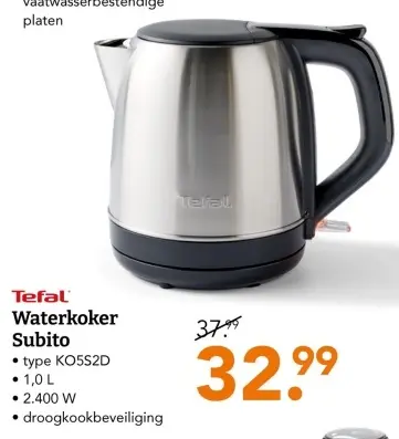 Aanbieding: Waterkoker Subito