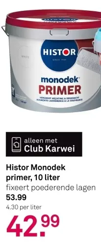 Aanbieding: Histor Monodek primer