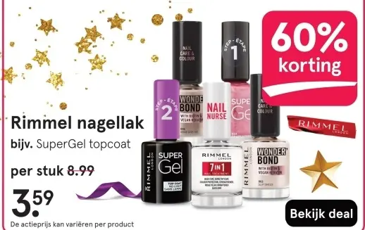 Aanbieding: Rimmel nagellak