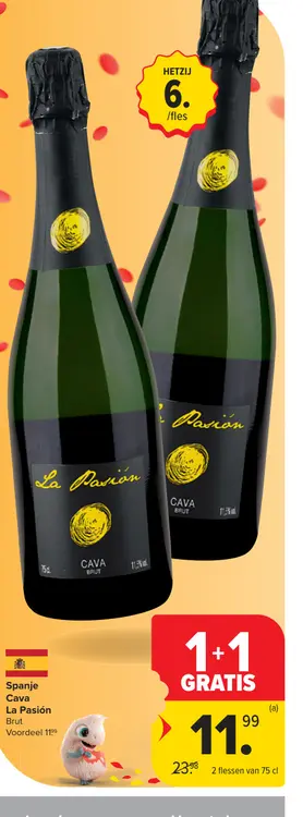 Promotie: Cava La Pasión Brut