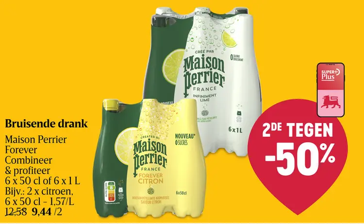 Promotie: Bruisende drank Maison Perrier Forever
