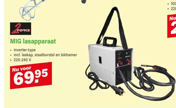 Aanbieding: MIG lasapparaat