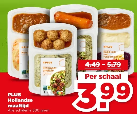 Aanbieding: Hollandse maaltijd