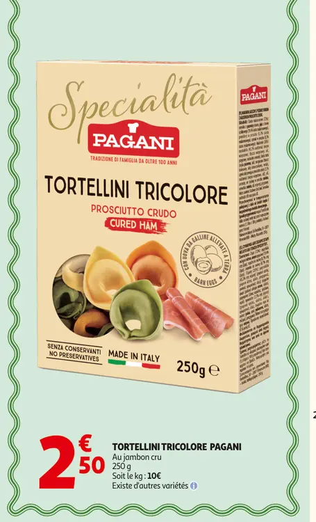 Offre: Tortellini tricolore