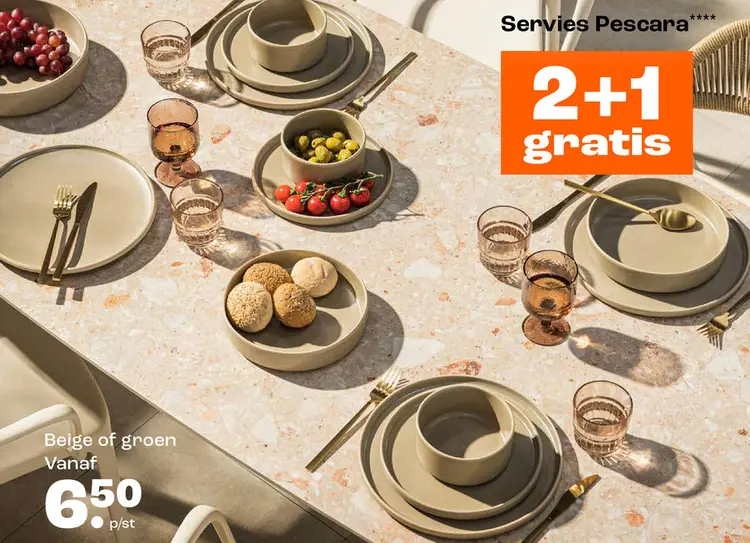 Aanbieding: Servies Pescara
