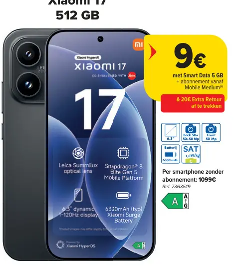 Promotie: Xiaomi 17