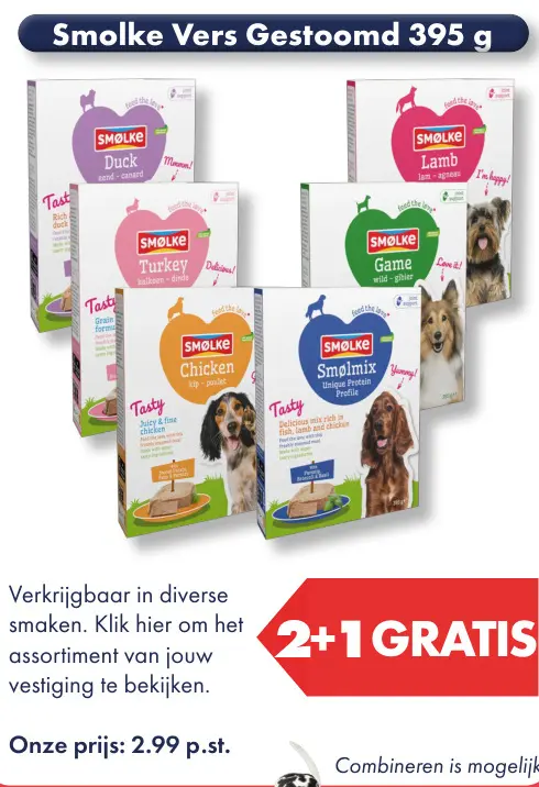 Aanbieding: Vers Gestoomd