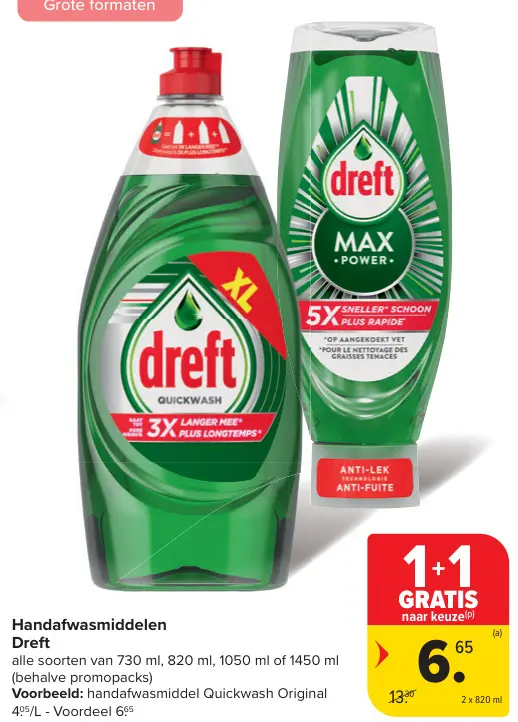 Promotie: Handafwasmiddelen