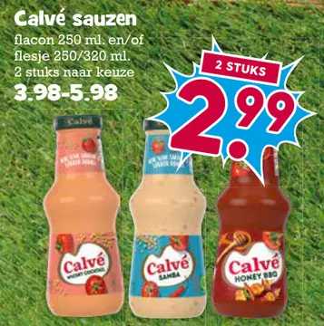 Aanbieding: Calvé sauzen