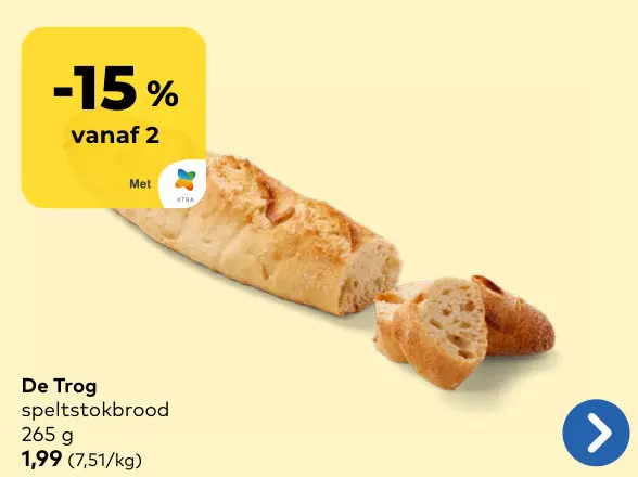 Promotie: Speltstokbrood