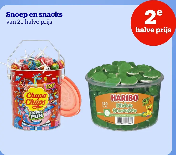 Promotie: Snoep en snacks