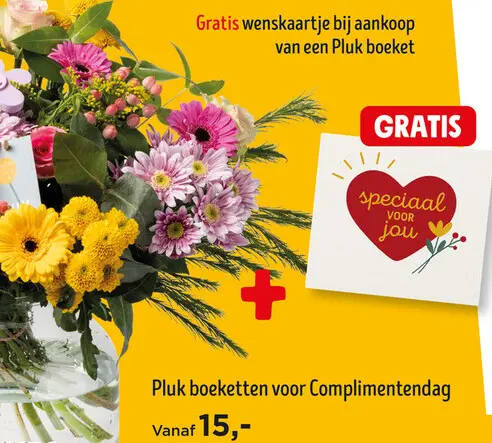 Promotie: Pluk boeketten