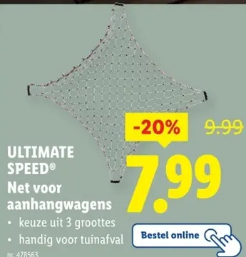 Aanbieding: Net voor aanhangwagens