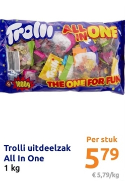 Aanbieding: Trolli uitdeelzak All In One