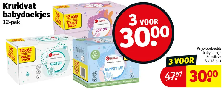 Aanbieding: Babydoekjes