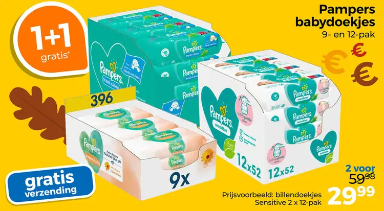 Aanbieding: Babydoekjes