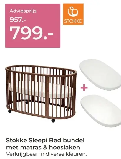 Aanbieding: Stokke Sleepi Bed