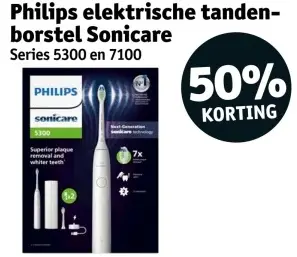 Promotie: Elektrische tandenborstel Sonicare