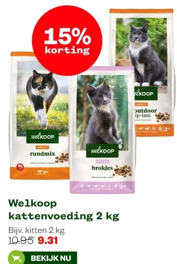 Aanbieding: kattenvoeding
