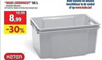 Aanbieding: "maxi crownest"