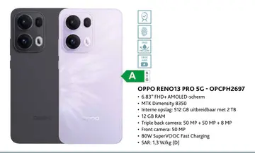 Aanbieding: Oppo reno13 pro 5g - opcpη2697