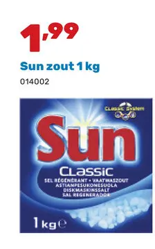 Promotie: Sun zout