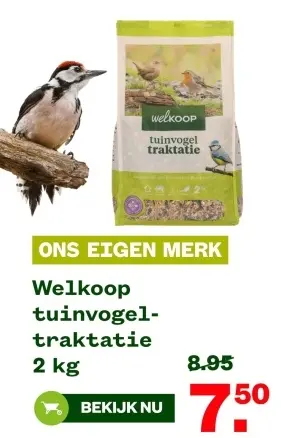 Aanbieding: Welkoop tuinvogel traktatie