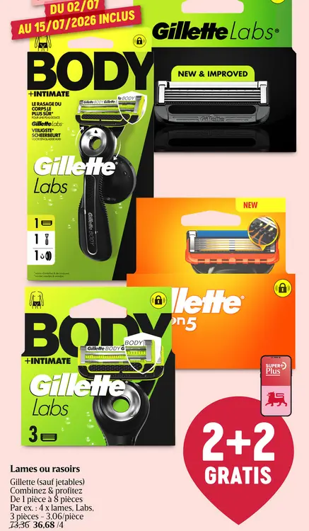 Offre: Gillette Labs Body