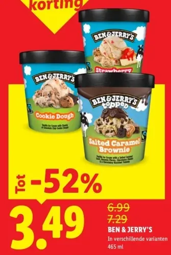 Aanbieding: Ben & Jerry's