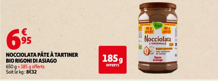 Promotie: Nocciolata pâte à tartiner