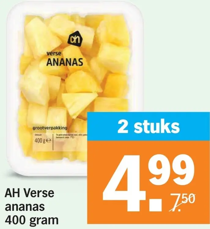 Aanbieding: Verse ananas