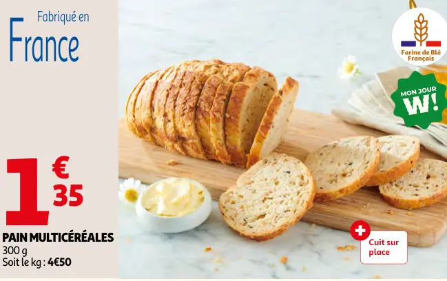 Promotie: Pain multicéréales