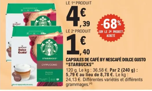 Aanbieding: Capsules de café