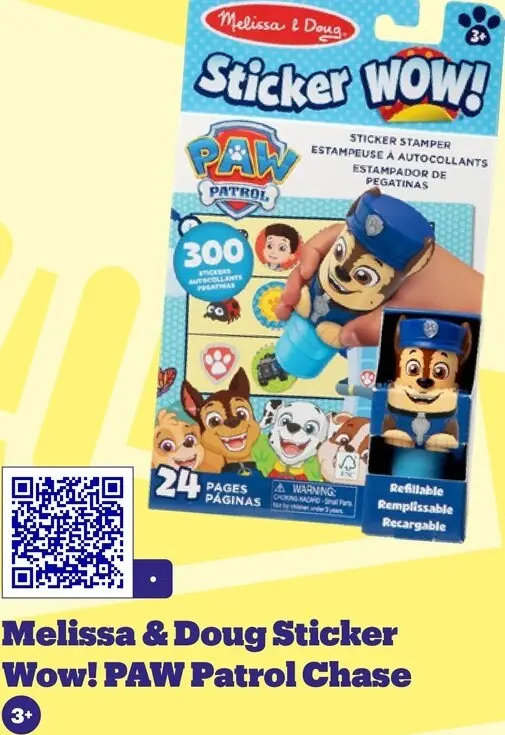 Promotie: Sticker Wow! PAW Patrol Chase