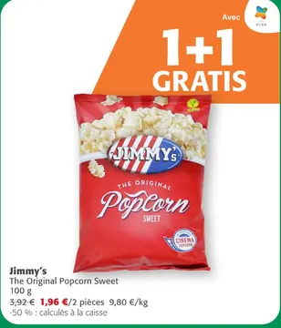 Offre: Jimmy's The Original Popcorn Sweet