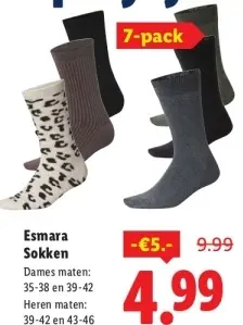 Aanbieding: Sokken