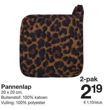 Aanbieding: Pannenlap