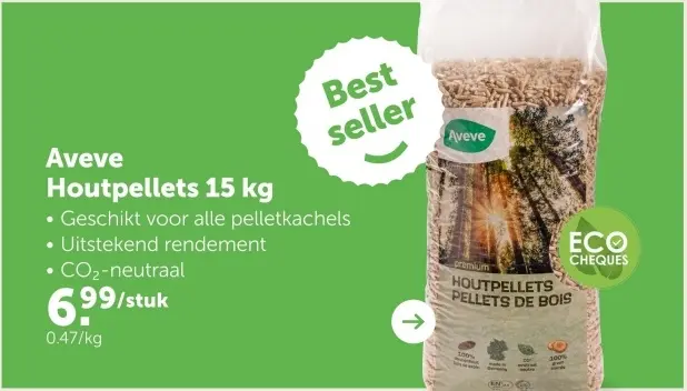 Promotie: Houtpellets