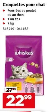 Offre: Croquettes pour chat