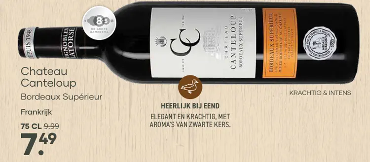 Aanbieding: Chateau Canteloup Bordeaux Supérieur