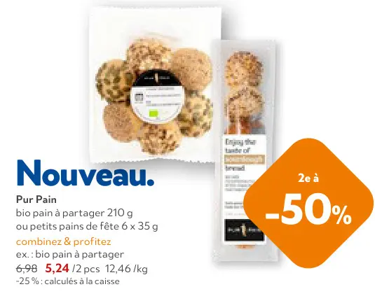 Offre: Pur Pain