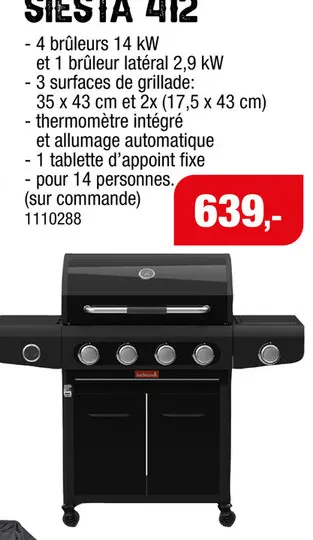 Offre: Siesta 412