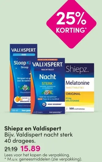 Aanbieding: Valdispert nacht sterk
