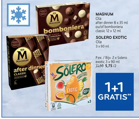 Offre: Magnum Ola / Solero Exotic